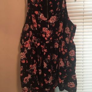 Torrid blouse size 2X nice babydoll tank